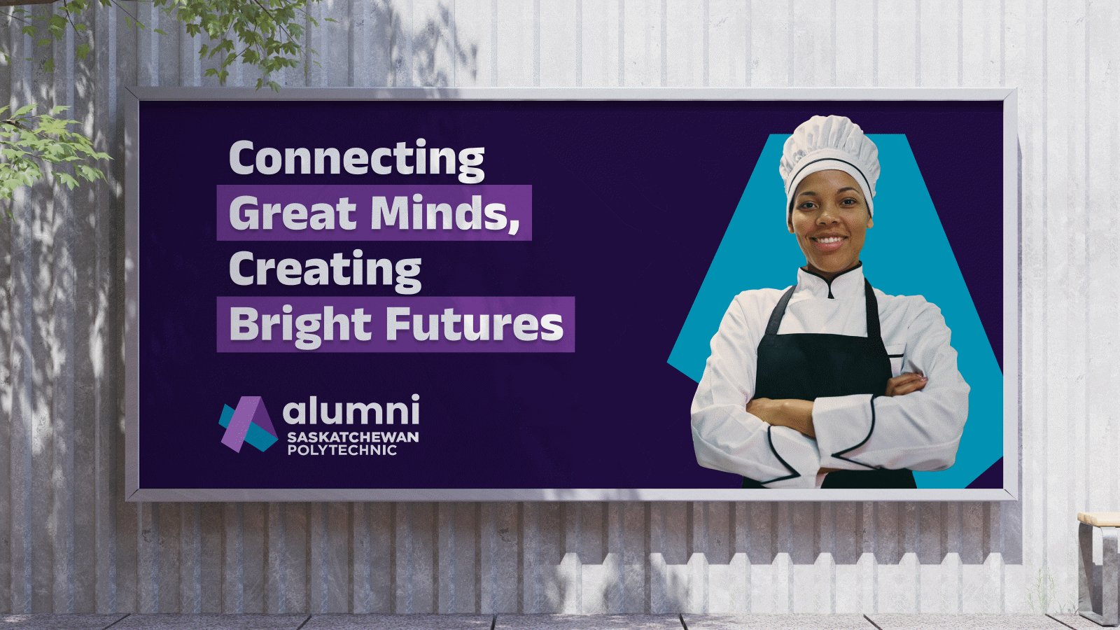 Designing a bold new identity for Saskatchewan Polytechnic Alumni